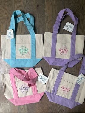 Trader Joe’s Canvas Tote Bag BUNDLE